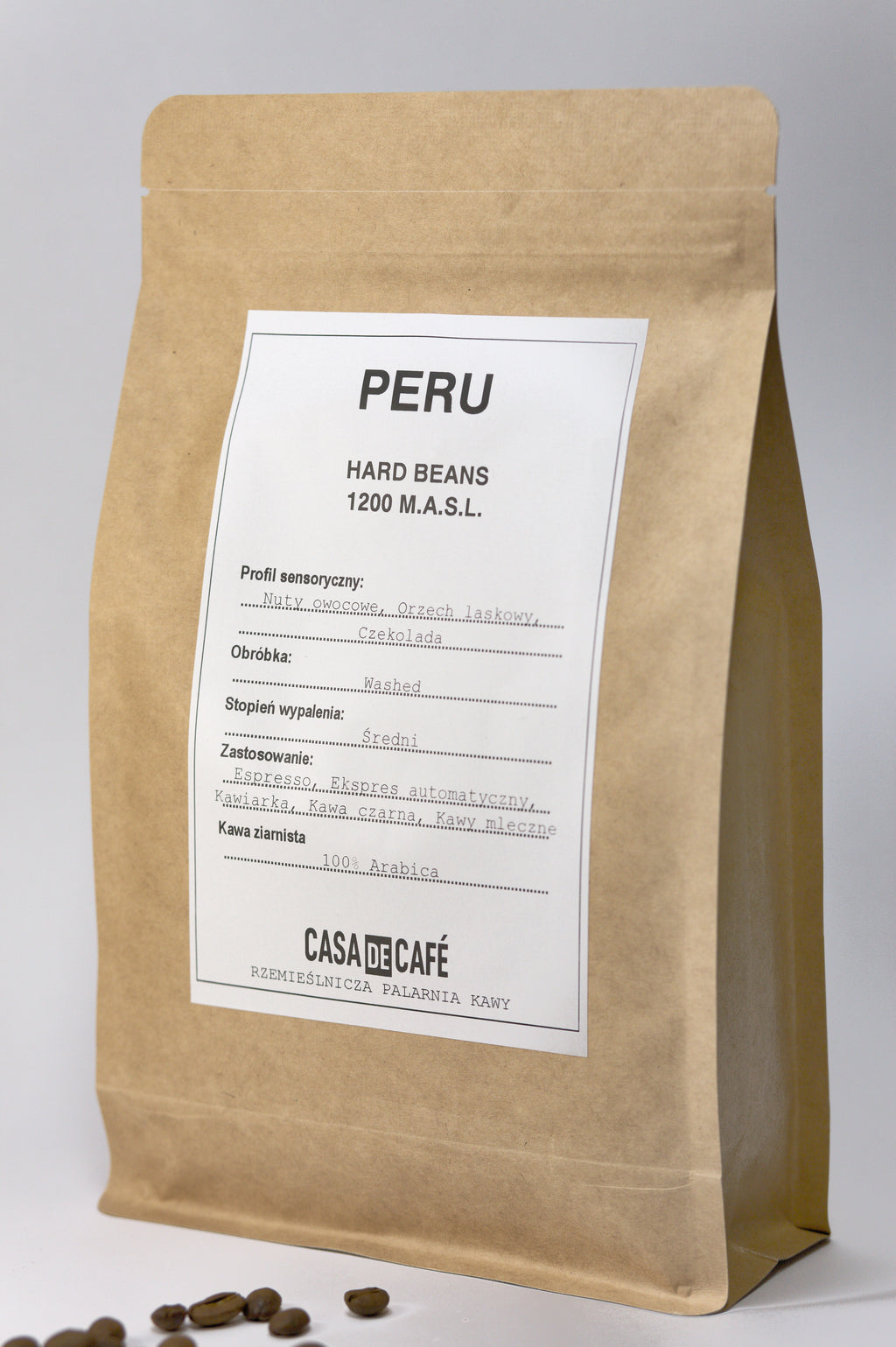 Kawa ziarnista Casa de Café PERU HB