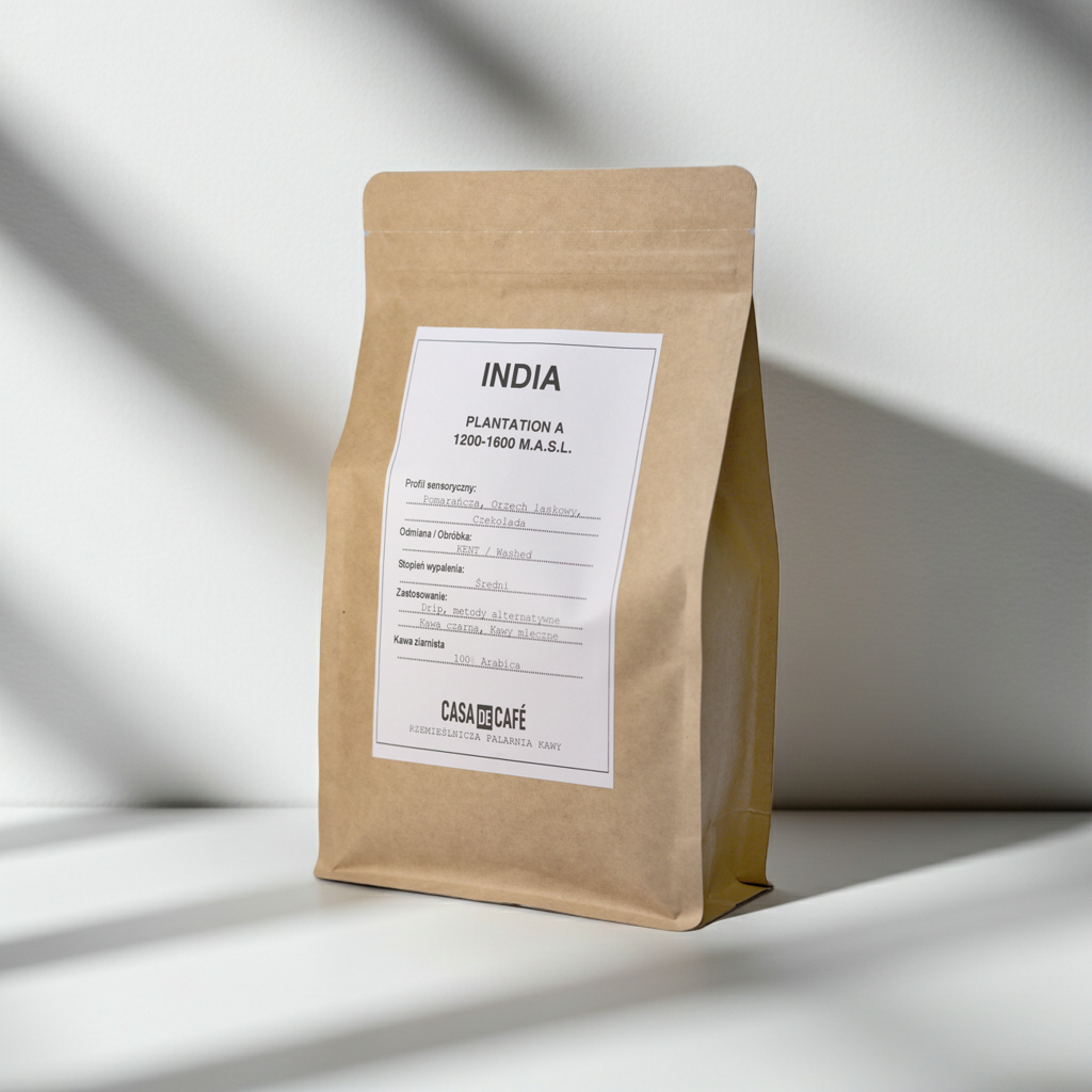 Kawa ziarnista Casa de Café India Plantation A
